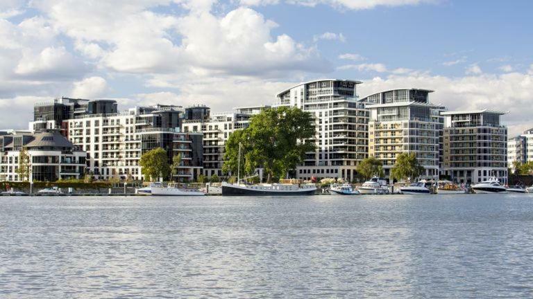 Thames View Apartment, Imperial Wharf Londres Extérieur photo